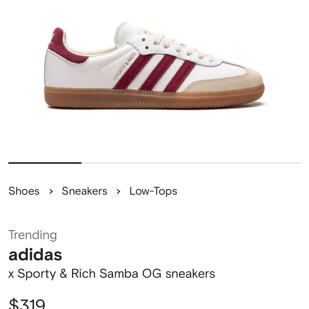 Sporty and Rich Adidas Sambas